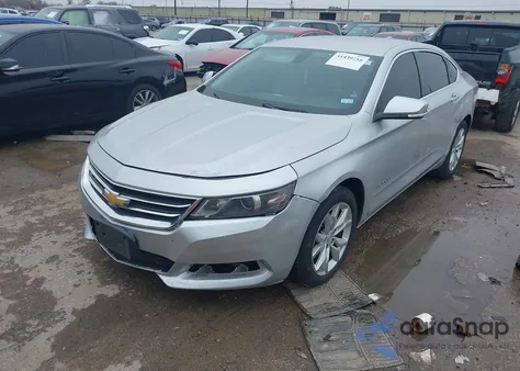 2017 Chevrolet Impala 1Lt z USA, uszkodzony, nr VIN 2G1105S37H9118968